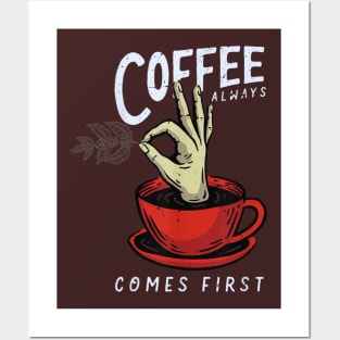 Sorry For What I Said Before Coffee Funny Coffee Lover Gift Posters and Art